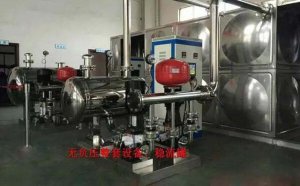 消防水箱公司保温水箱公司成功完成480吨消防箱泵一体工程